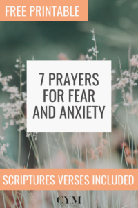 7 Prayers for Fear and Anxiety Pin Image 1